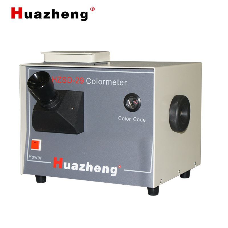 Huazheng ASTM D1500 Масляный показатель Colorimeter Colorimeter